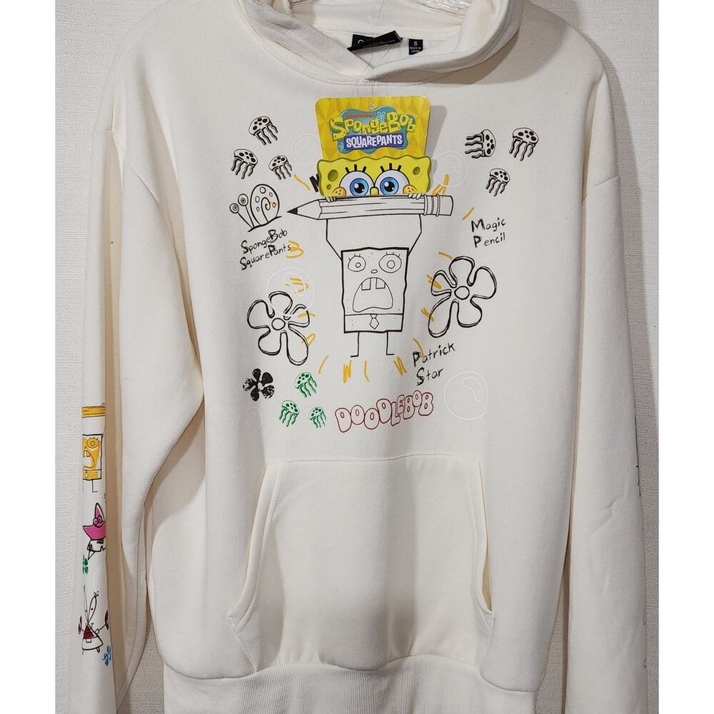 Spongebob Squarepants and friends Hoodie men's size Small